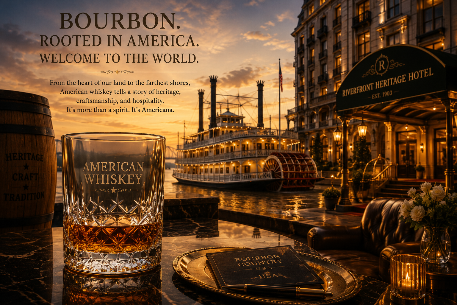 Bourbon and Americana: America’s Native Spirit Continues to Shape Culture at Home and Abroad