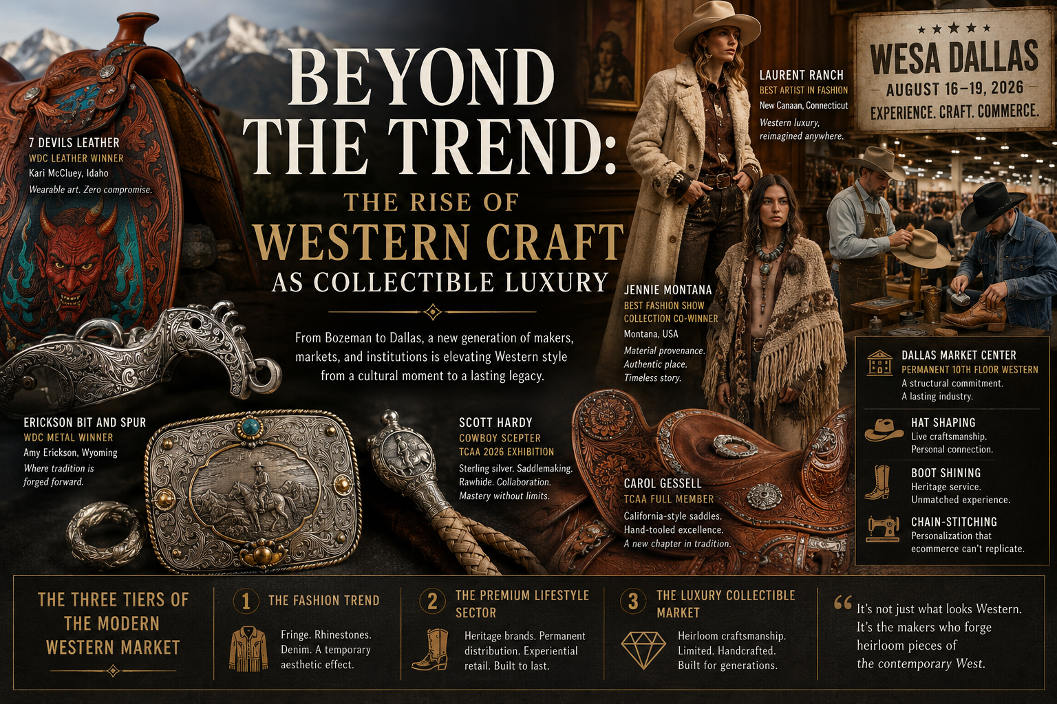 Beyond the Trend: The Rise of Western Craft as Collectible Luxury