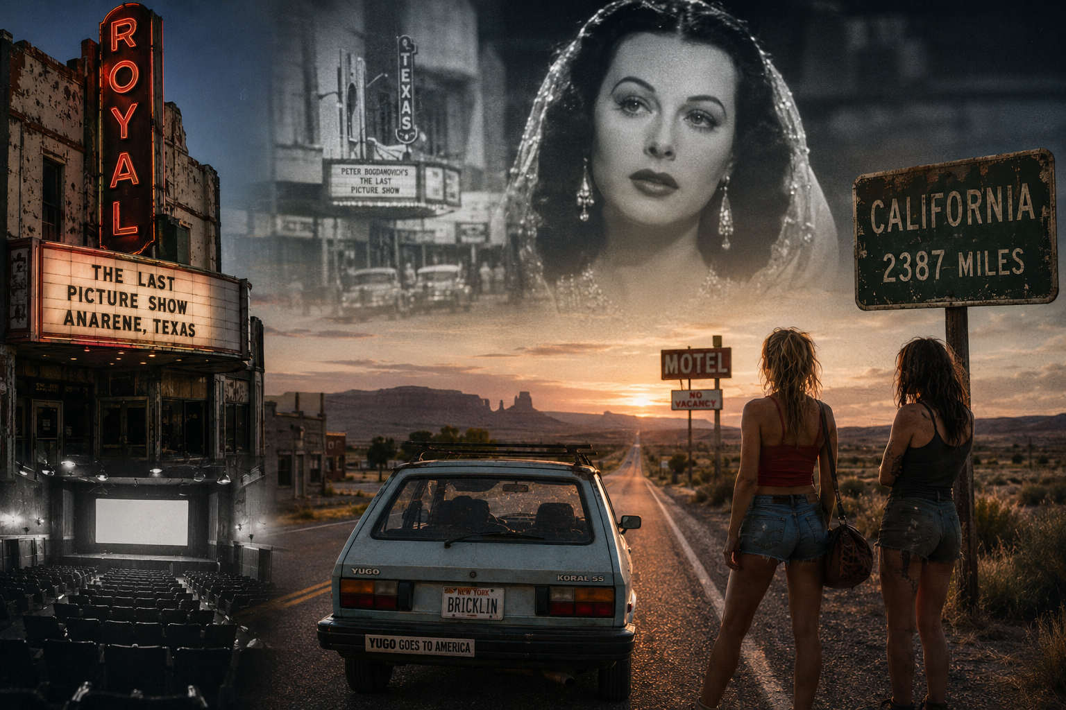 Americana at the Movies: Moving Pictures Across the Open Road