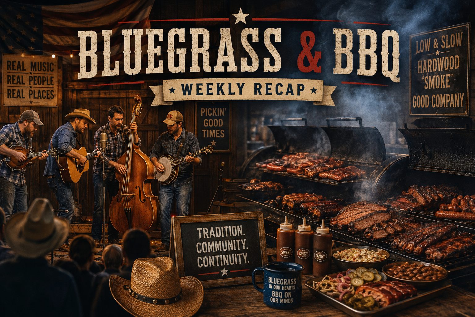 Bluegrass & BBQ: The Smoke and the String