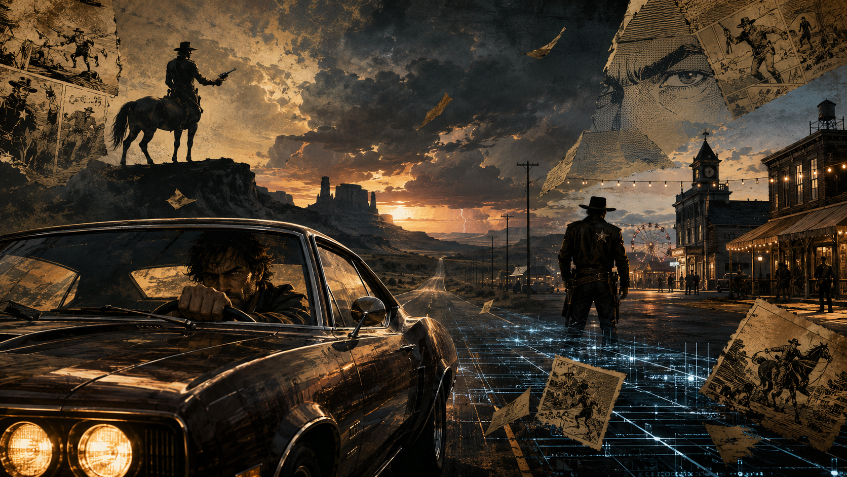 The Edge of the System: How Modern Comics Are Rebuilding the American Frontier Sources