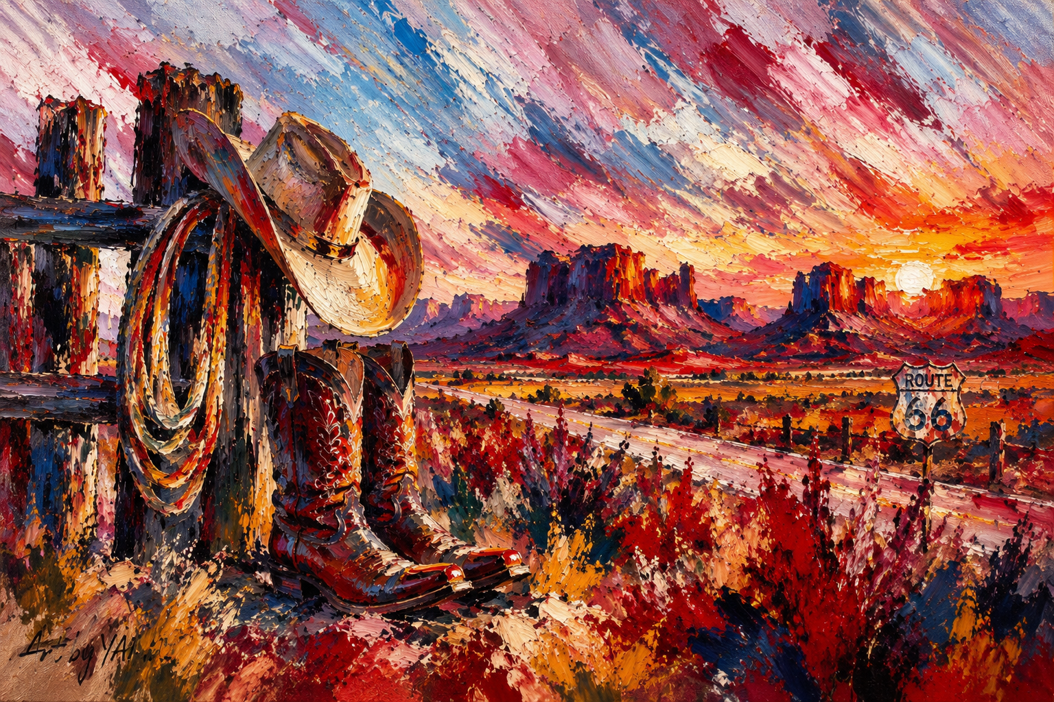 The West Gets Dressed