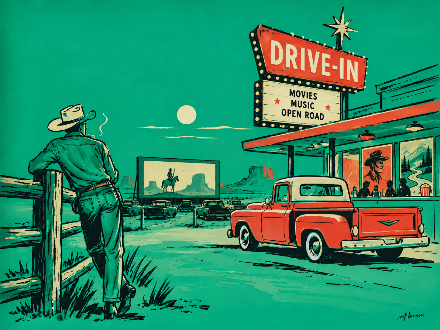 Americana at the Movies: America, Up Close and Wide Open