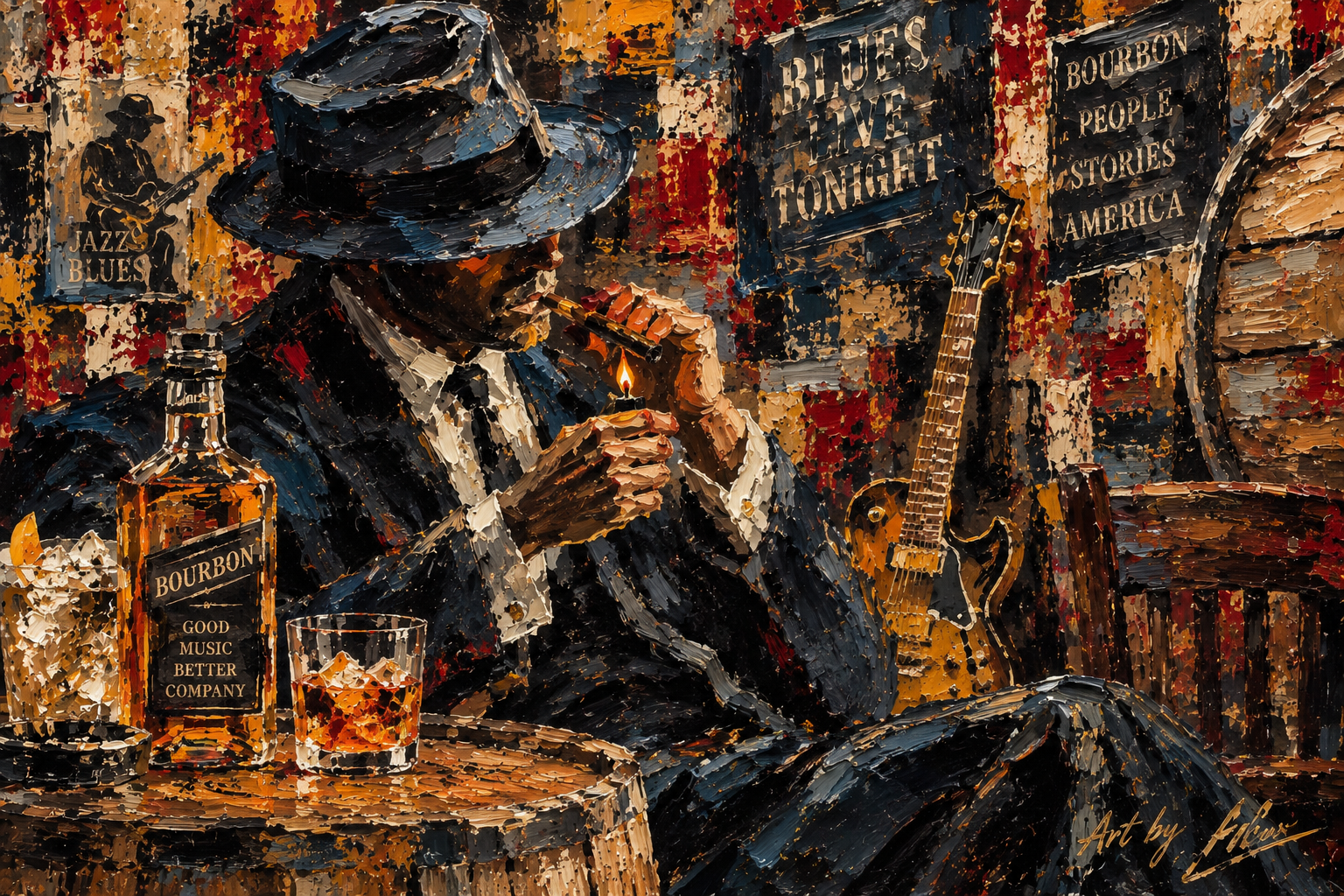 Blues and Bourbon: Old Spirits, Loud Guitars and the Fine Art of Growing Older