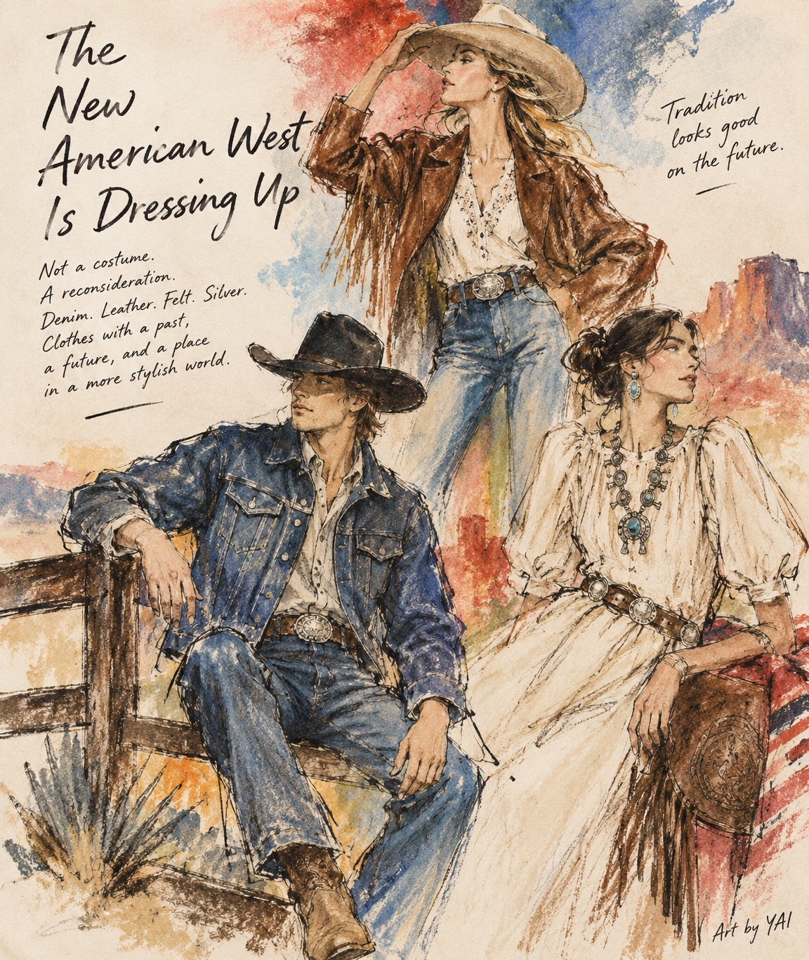 The New American West Is Dressing Up