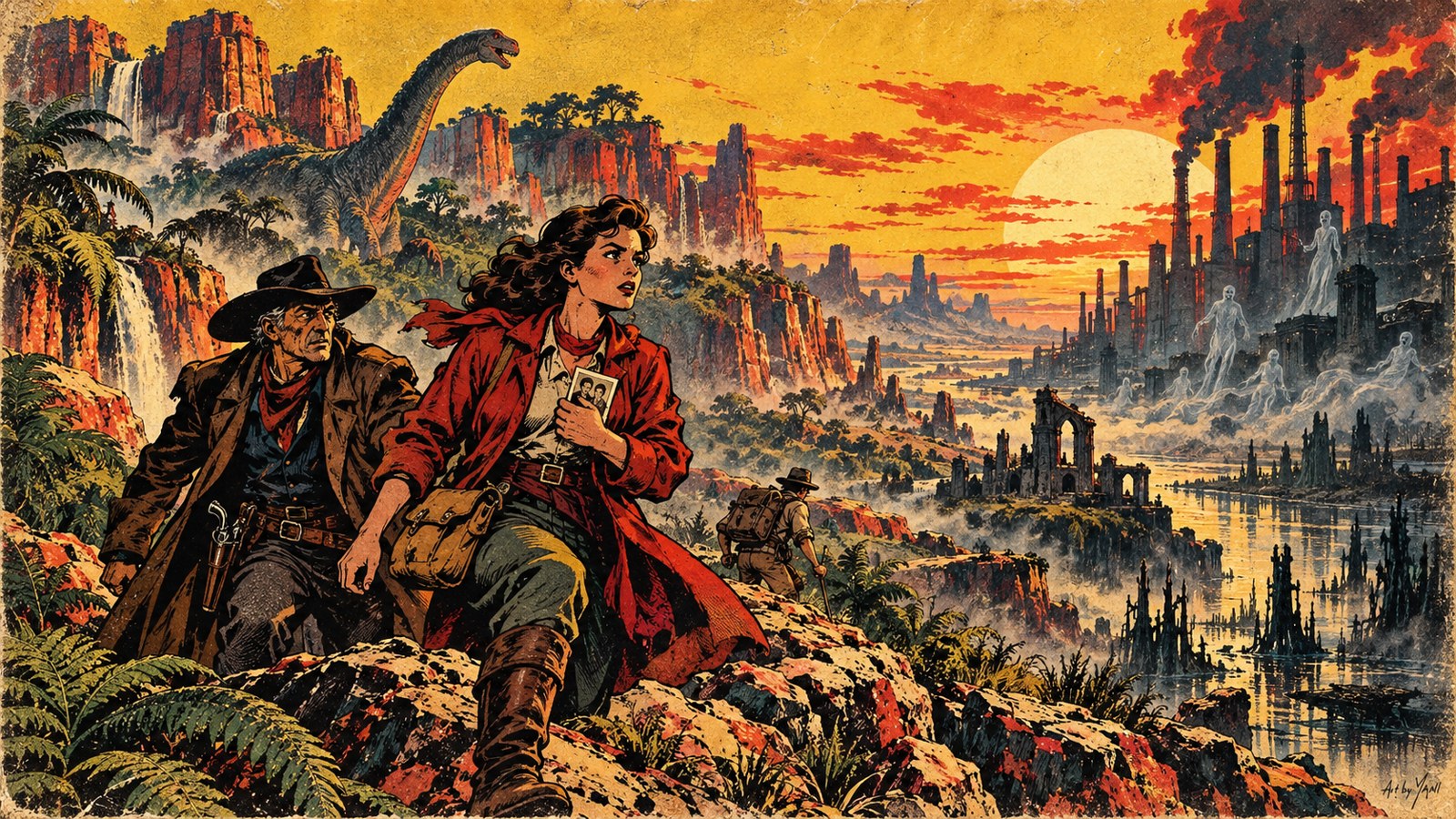 The Frontier Hero Has Someone to Come Home To